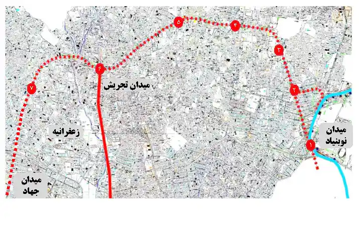 خط مترو طهران 3
